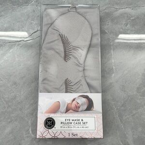 Modern Expressions Eye Mask and Pillow Case Set
